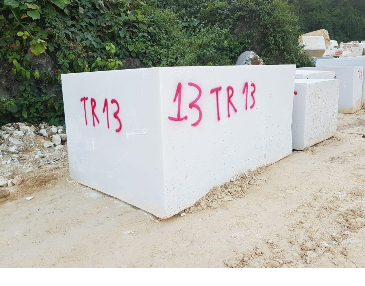 Crystal White Blocks 2